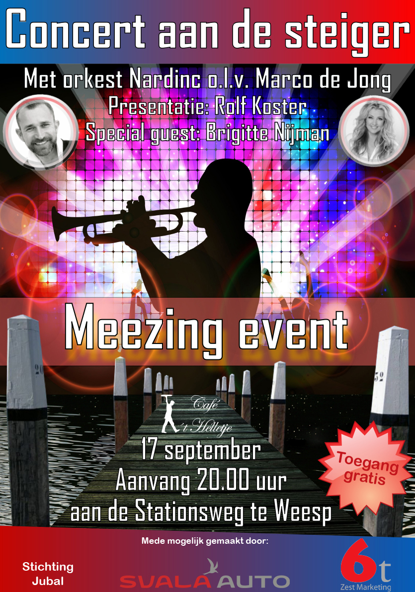 Concert aan de steiger
